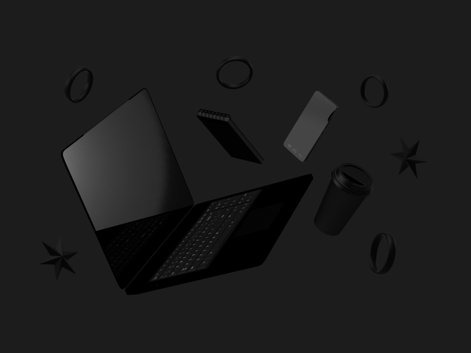 just-black-things-by-handi-sugihartian-on-dribbble