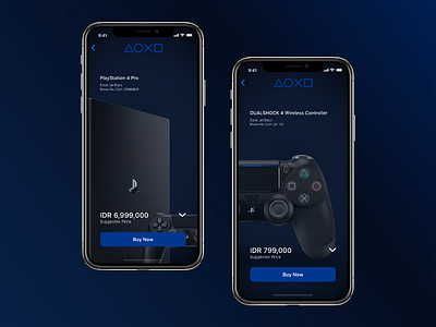 Playstation Concept Store for IOS adobe xd apple appstore concept ios playstation sketch ui