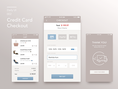 #002-Credit Card Checkout