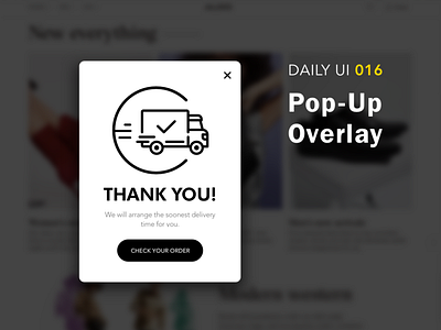 #016-Pop-Up/Overlay dailui daily daily 100 daily 100 challenge daily challange dailyui day16 pop upoverlay ui 100 ui100 ui100days