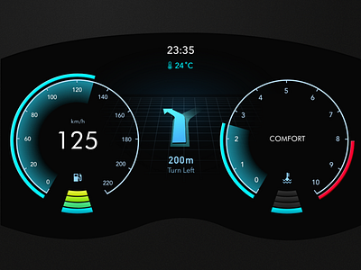 Day34 - Car Interface car interface day34 ui 100 ui100days