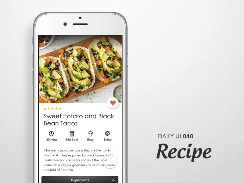 #040-Recipe day40 recipe ui 100 ui100days