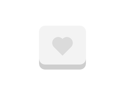 #044-Favorites button heart favorite daily challange daily 100 challenge daily 100 dailyui daily 044 favorites day44 ui100days ui 100