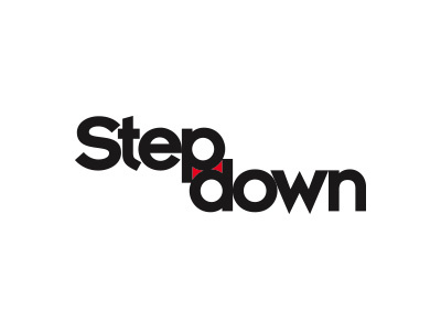 StepDown Concept branding identity logo