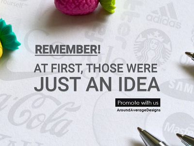 #Promotes #AroundAverageDesigns #idea
