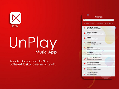 UnPlay  Music App