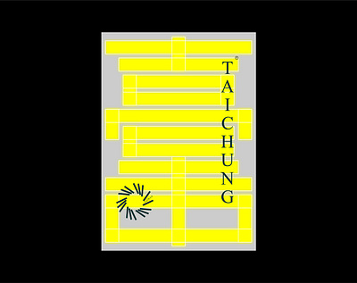 Taichung branding design illustration logo type typography
