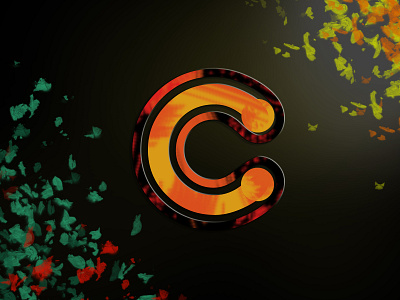 36 days of typography challenge letter 'C' 36 days 36 days of type 36 days of type lettering adobe adobe illustrator color design dribbble illustration letter art lettering photoshop typedesign typogaphy