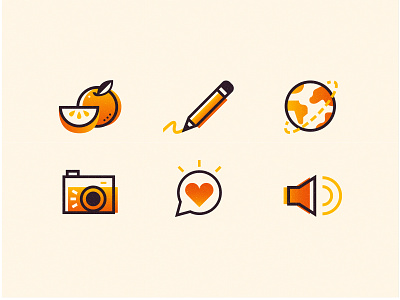 Icons icon illustration vector