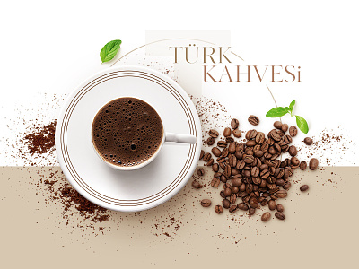 Turkish Coffee coffee color drink edit flat photo turkish typography ui vector white