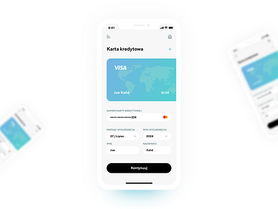 Daily UI Challenge #002 Credit Checkout Design