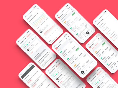 DBS BrainBox - Banking and Financial Services appdesign banking dashboard bankingapp cards clean dashboard ui financial services homepage ui ios iosapp minimal mobileapp ui ux design uidesign white
