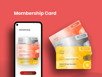 Membership Card branding card membership card mobile design mobile ui uidesign uxdesign