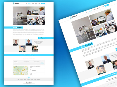 Cronabit Landing Page design it company web design landing page ui uidesign web deisgn