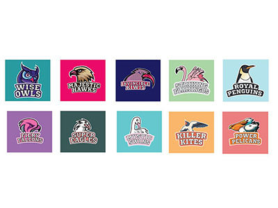 Logo design | Women cricket team branding design flat icon illustration logo vector