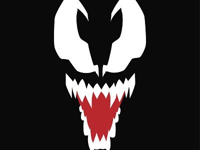 Venom animation design illustration logo vector