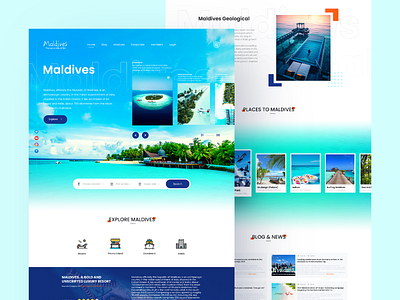 Travel Landing page