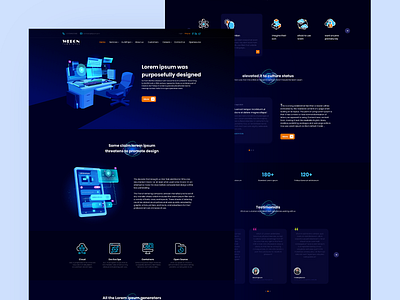 Web Landing page