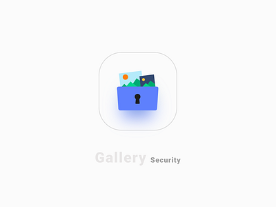 Gallery Security branding design icon illustration ios logo vector