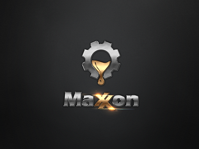 Logo Maxxon branding design icon illustration logo maxxon oil company oil logo vector