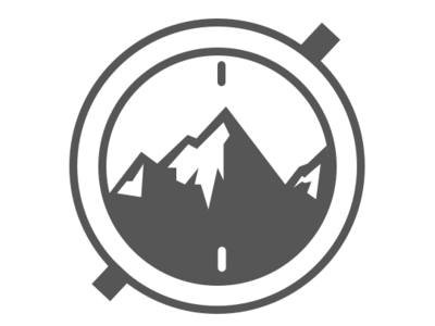 Hiking app logo app branding buttons design flat icon identity illustration ios logo minimal mobile ui vector