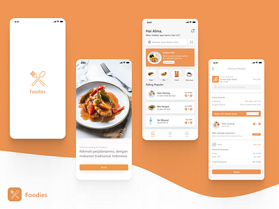 Foodies - Aplikasi pesan makan di kereta food food and drink food order food ui train