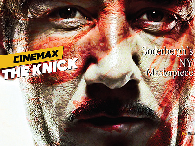 Skōp Magazine's The Knick Magazine Spread cinemax clive owen photo manipulation photoshop skōp magazine soderbergh the knick