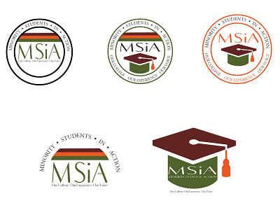 MSIA adobe illustrator college logo logodesign