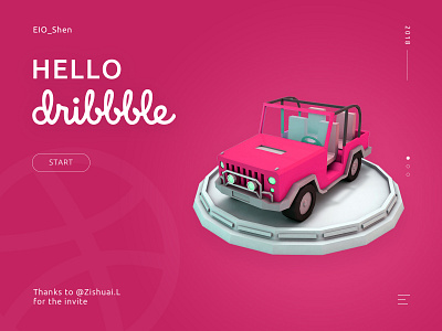 Hello Dribbble