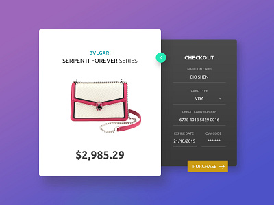 Payment Web bag black branding checkout classic clean code date design payment price tidy ui ux web