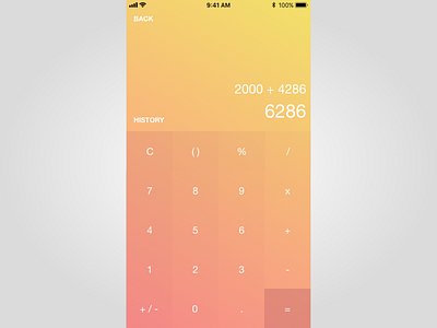 Daily Ui 004 - calculator buttons daily 100 challenge dailyui design ui web