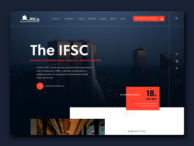 The IFSC design ui ux