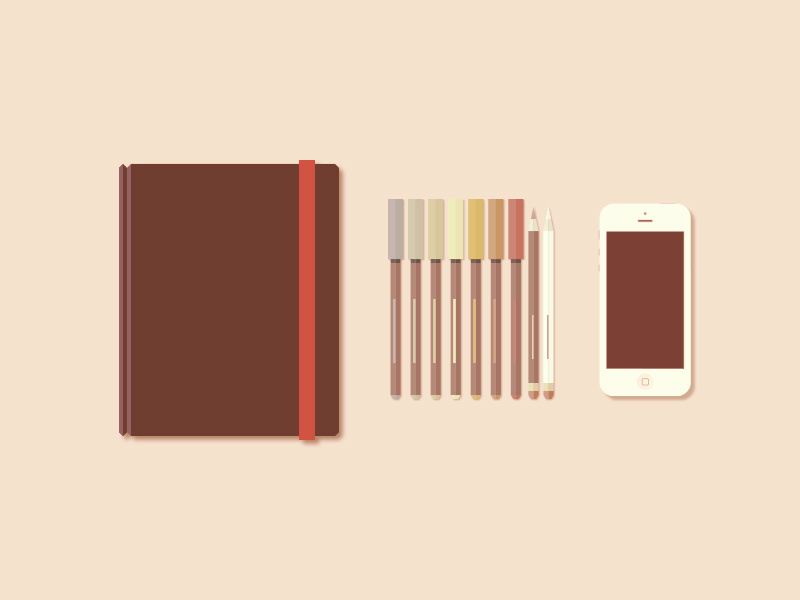 My Essentials by Ax'el Hopaness Rom Tic on Dribbble