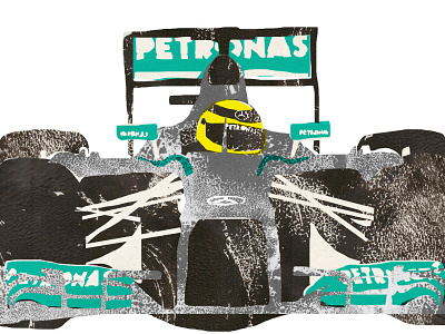 Nico Rosberg F1 print