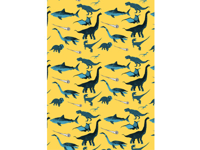 Dinosaur Pattern dinosaur illustration pattern