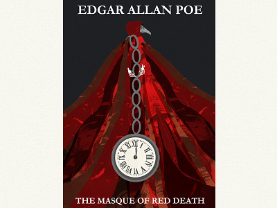 Edgar Allan Poe - The masque of red death edgar allan poe illustration red