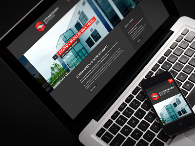 Stoneferry Responsive Website branding clean minimal responsive web