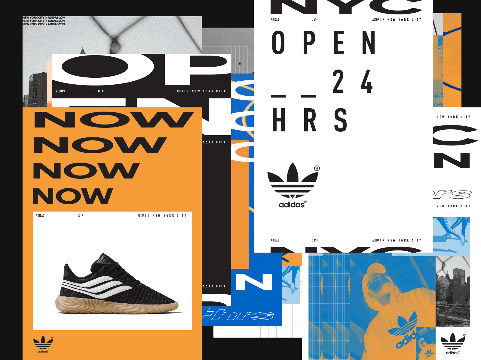 Adidas Originals NYC Bodega | Retail Concept 2d adidas art bodega branding campaign concept design flat graphic illustration logo minimal new nike nyc poster retail store typography