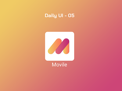 Dayli UI 05 app dailyui dailyui005 design ui
