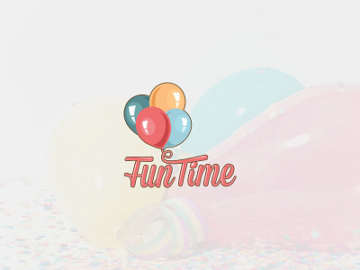 FunTime branding design illustration logo typography