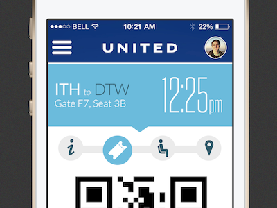 United iOS App Redesign