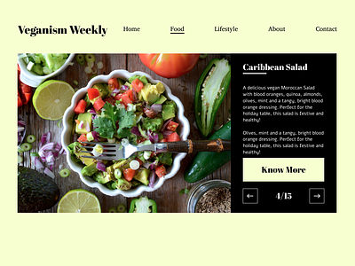 Veganism Weekly branding design flat logo minimal typography ui ux ui web