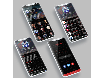 Coffee Dev adobe creative design mobile app prototype xd