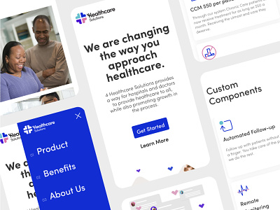 4Healthcare Solutions mobile experience mobile ui ui ux design ui design ui ux uiux uiuxdesign uiuxdesigner user experience user inteface ux design web design webdesign webdesigner website design websitedesign