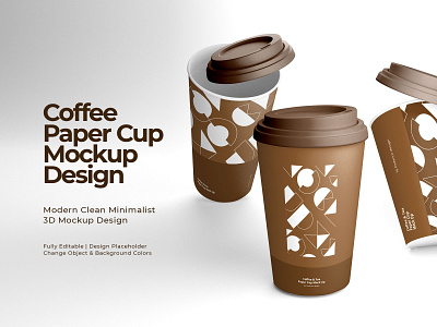 COFFEE PAPER CUP MOCKUP