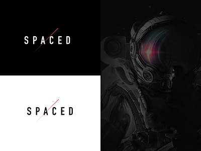 SPACEDchallenge branding logo mars moon space spaced