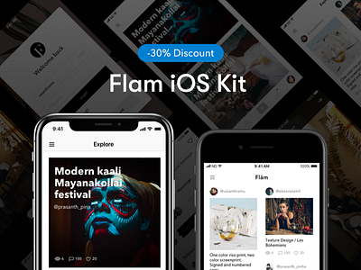 Flam UI Kit - Discount