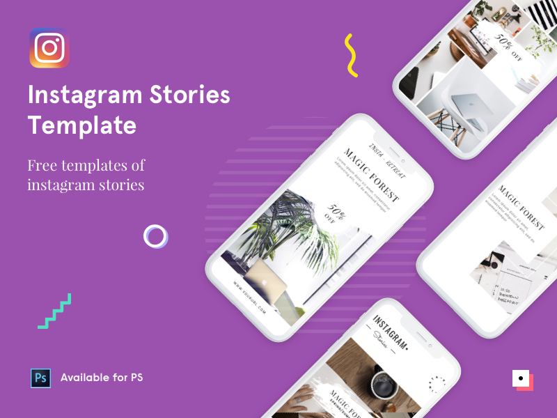 Download Free Instagram Stories Psd Template By Vasanth Ramachandran On Dribbble Yellowimages Mockups