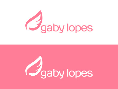 Logo GabyLopes.com logo wings
