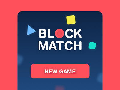 Block Match Game app block blue game ios match newgame red
